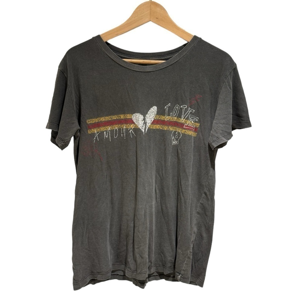 DESERT DREAMER vintage wash graphic print tee - size M